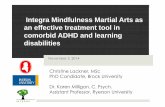 Integra Mindfulness Martial Arts as an effective treatment ...