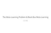 The Meta-Learning Problem & Black-Box Meta-Learning
