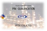 Process Technology & Solution PRE-QUALIFICATION