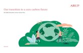Our transition to a zero carbon future