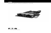 OPTEC 9000X Series EtherCAT Manuall-MN032005EN
