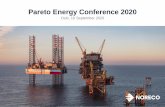 Pareto Energy Conference 2020 - Noreco
