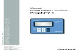 Manual Power Factor Controller - janitza.com