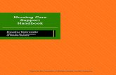 Nursing Care Support Handbook