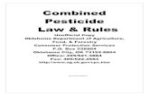 Combined Pesticide Law & Rules