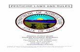 2016 PESTICIDE LAWS AND RULES - Ohio State University