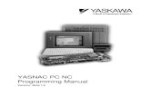 YASNAC PC NC Programming Manual - Yaskawa