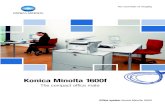 Konica Minolta 1600f Brochure - rais.bg
