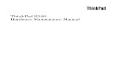 ThinkPad R500 Hardware Maintenance Manual