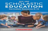 Curriculum Resources K–12 - Scholastic