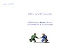 City of Pensacola African-American Business Directory