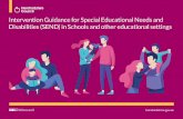 Intervention guidance for Special Educational Needs and ...