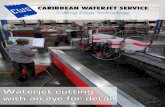 Waterjet cutting with an eye for detail