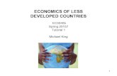 ECONOMICS OF LESS DEVELOPED COUNTRIES