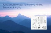 Functional Exercises to Improve Fitness, Balance, & Agility