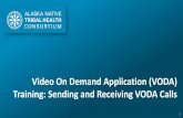 Video On Demand Application (VODA) Training: Sending and ...