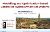 Modelling and Optimization‐based Control of Hybrid ...