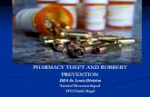 Pharmacy Theft and Robbery Prevention