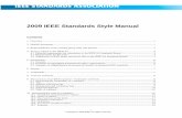 2009 IEEE Standards Style Manual - Institute of Electrical ...