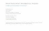 Adult Education Workgroup- Report - Hawaii