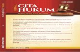 Jurnal CITA HUKUM - UIN Syarif Hidayatullah Jakarta ...
