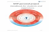 Handbook for students and supervisors