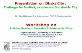 Presentation on Dhaka City - Le