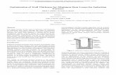 Optimization of Wall Thickness for Minimum Heat Losses for ...