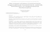 The Impact of Ethics Environment, Organizational ...