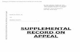 SUPPLEMENTAL RECORD ON APPEAL