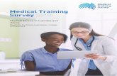 Medical Board of Australia and Ahpra - Medical Training Survey