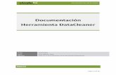 Documentación Herramienta DataCleaner