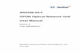 AN5506-04-F GPON Optical Network Unit User Manual