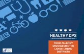 FOOD ALLERGY MANAGEMENT IN DISTRICTS