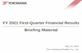 FY 2021 First-Quarter Financial Results Briefing Material