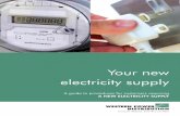 Your new electricity supply