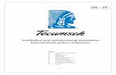 Tecumseh Semihermetic Compressor ... - Tecumseh Products