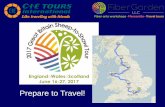 Prepare to Travel! CIE Tours International CIE Tours