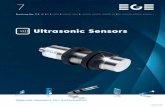 Ultrasonic Sensors - EGE-Elektronik