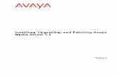 Installing, Upgrading, and Patching Avaya Media Server 7