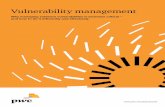 Vulnerability management - PwC
