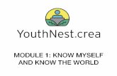 MODULE 1- KNOW MYSELF AND KNOW THE WORLD