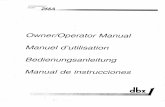 Owners Manual.pdf - DBXPRO - dbx Professional Audio
