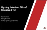 Lightning Protection of Aircraft: Simulation & Test
