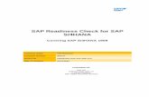 SAP Readiness Check for SAP S/4HANA - CSI Piemonte