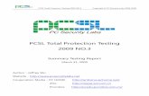 PCSL Total Protection Testing 2009 NO
