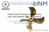Improving Propulsion Efficiency with SISTEMAR CLT Propellers