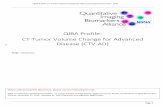 QIBA Profile: CT Tumor Volume Change for Advanced 5 ...