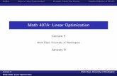 Math 407A: Linear Optimization
