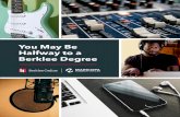 You May Be Halfway to a Berklee Degree